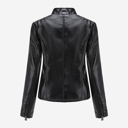 Bette Womens Black Leather Jacket